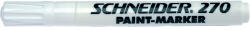 Schneider Marker cu vopsea Schneider Maxx 270, varf rotund 1-3mm - alb (S-127049) - forit