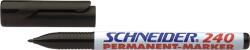 Schneider Permanent marker Schneider Maxx 240, varf rotund 1-2mm - negru (S-124001) - forit