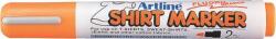 Artline T-Shirt marker Artline, corp plastic, varf rotund 2.0mm - portocaliu fluorescent (EKT-2-FOG) - forit