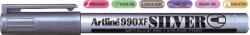 Artline Marker cu vopsea Artline 990XF, corp metalic, varf rotund 1.2mm - argintiu (EK-990XF-SV) - forit