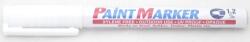 Artline Marker cu vopsea Artline 440XF, corp metalic, varf rotund 1.2mm - alb (EK-440XF-WH)