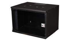 Equip 19" lapra szerelt fali rack szekrény 7U 540x400mm fekete (EWM-07-5440-B) (EWM-07-5440-B) - pcx