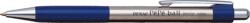 PENAC Pix metalic Penac Pepe, rubber grip, 0.7mm, accesorii negre - scriere albastra (P-BB0502-06) - forit