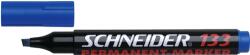 Schneider Permanent marker Schneider Maxx 133, varf tesit 1+4mm - albastru (S-113303) - forit