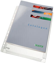 Leitz Folie protectie documente A4, cu burduf, PP - 170 microni, 10 buc/set, Leitz Jumbo (L-47561003)