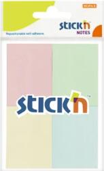 Hopax Notes autoadeziv 38 x 51 mm, 4 x 50 file/set, Stick'n - 4 culori pastel (HO-21090)