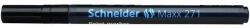 Schneider Marker cu vopsea SCHNEIDER Maxx 271, varf rotund 1-2mm - negru (S-127101) - forit