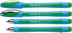 Schneider Pix Schneider Slider Memo XB, rubber grip, accesorii metalice - scriere verde (S-150204) - forit