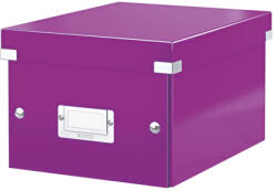 Leitz Cutie arhivare 216 x 160 x 282 mm, Leitz Click Store, carton laminat - mov (L-60430062) - forit