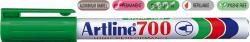 Artline Permanent marker Artline 700, corp metalic, varf rotund 0.7mm - verde (EK-700-GR) - forit