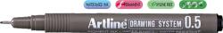 Artline Marker pentru desen tehnic ARTLINE, varf fetru 0.5mm - negru (EK-235-BK)