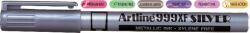 Artline Marker cu vopsea Artline 999XF, corp metalic, varf rotund 0.8mm - argintiu (EK-999XF-SV)