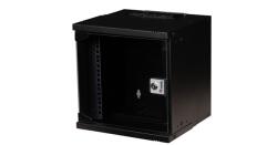 Equip Fali Rackszekrény - EWM-06-3030-B (10", 6U, 300x300mm, lapra szerelt, fekete) (EWM-06-3030-B) - pcx