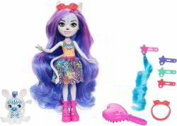 Mattel Enchantimals Deluxe Zebra Figura (HNV28)