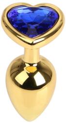 Passion Labs Dop Anal Hearty Buttplug Small Auriu/Albastru Passion Labs