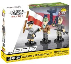 COBI 3 figurine cu accesorii Războiul de la Varșovia, 35 k (CBCOBI-2057)