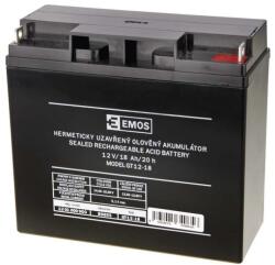 EMOS Karbantartás-mentes ólom-sav akkumulátor 12 V/18 Ah 1201000900 (1201000900)