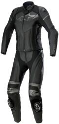 Alpinestars Costum de motocicletă din piele din două piese Alpinestars STELLA GP PLUS 2 negru-gri metalic (AIM106-26) - motozem - 5 877,70 RON