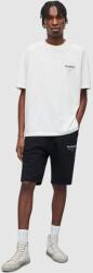AllSaints pamut rövidnadrág UNDERGROUND SWEATSHO fekete, MG256Y - fekete M