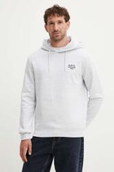 APC A. P. C. felső hoodie standard rue madame GOTS szürke, melange, kapucnis, COHBV. M27914 - szürke S