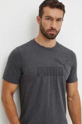 PUMA t-shirt szürke, férfi, nyomott mintás, 586736 - szürke S