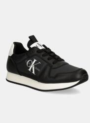 Calvin Klein sportcipő RUNNER SOCK LACEUP ML LTH - fekete Női 36