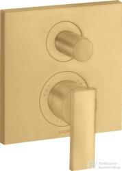 Hansgrohe AXOR Citterio falsík alatti kád/zuhany csaptelep alaptest nélkül, szálcsiszolt arany hatású 39455250 (39455250)