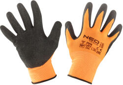 NEO TOOLS Munkakesztyű, latexbevonatú poliészter, 3131X, 10", Minimum rendelés: 5 pár (97-641-10)