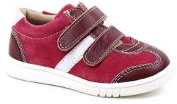 Zibra Pantofi sport , pentru copii , din piele naturala , cu talapa cusuta 3229-BORDO (3229-BORDO_CD5B)