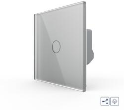Livolo Intrerupator Simplu Cap Scara, Dimmer cu Touch LIVOLO - Serie Noua, Gri, VL-FC1SD1-2G-2I (VL-FC1SD1-2G-2I)