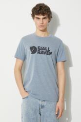 Fjall Raven t-shirt Fjällräven Logo T-shirt M férfi, nyomott mintás, F87310.520. 999 - kék M