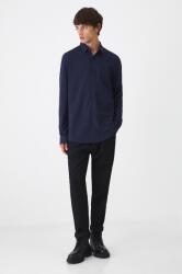 MEDICINE ing férfi, galléros, sötétkék, slim - sötétkék L - answear - 8 890 Ft