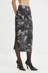 Moschino Jeans szoknya midi, egyenes, A0112 8738 - többszínű 38