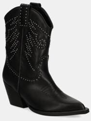 Answear Lab cowboy csizma fekete, női, magassarkú - fekete Női 39 - answear - 38 990 Ft