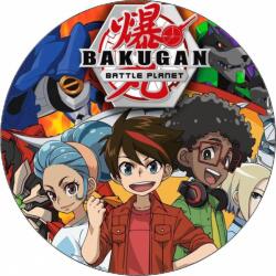 Pictu Hap Ehető papír Bakugan csapat 19, 5 cm - Pictu Hap (pic9001487_kruh)