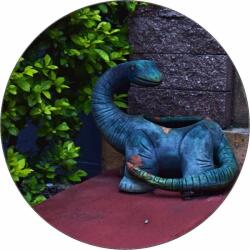 Pictu Hap Ehető papír kis dinoszaurusz a háznál 19, 5 cm - Pictu Hap (pic9001368_kruh)