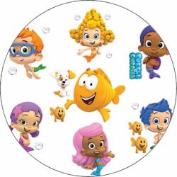 Pictu Hap Ehető papír Bubble Guppies fehér háttér 19, 5 cm - Pictu Hap (pic9001471_kruh)