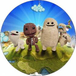 Pictu Hap Ehető papír Littlebigplanet Sackboy és barátai 19, 5 cm - Pictu Hap (pic9001392_kruh)