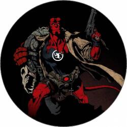 Pictu Hap Ehető papír Hellboy illusztráció fekete alapon 19, 5 cm - Pictu Hap (pic9001363_kruh)