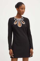 GUESS ruha GABRIELLA fekete, mini, harang alakú, 4YGK39 6869Z - fekete 34