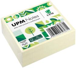 UPM Notes adeziv 75 x 75 300 file galben (GN5654-01PG-3)