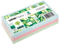 UPM Notes adeziv 125 x 75 100 file X 3 culori pastel (GN5655-20PG-3)