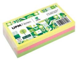 UPM Notes adeziv 125 x 75 100 file X 3 culori brilliant (GN5855-21PG-3)