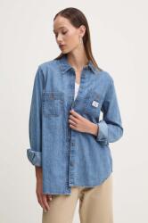 Guess Jeans farmering női, galléros, regular, W4YH37 D5EI2 - kék S