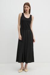 Benetton ruha fekete, maxi, harang alakú, 4VLDDV0AS - fekete M