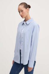 Guess Jeans pamut ing - kék S - answear - 17 190 Ft