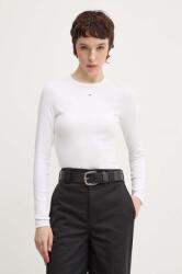 Tommy Hilfiger hosszú ujjú női, fehér, DW0DW17387 - fehér XS - answear - 14 990 Ft