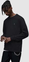 AllSaints - Felső Raven Crew - fekete XL