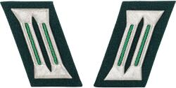 Surplus Militar Set Petlite Militare VOLKSPOLIZEI Verzi RDG - Surplus Militar