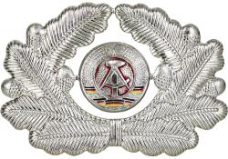 Surplus Militar Emblema Militara VOLKSPOLIZEI Coifura Argintie RDG - Surplus Militar